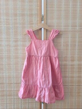 Oshkosh Girls' Pink Ruffle Strap Sundress